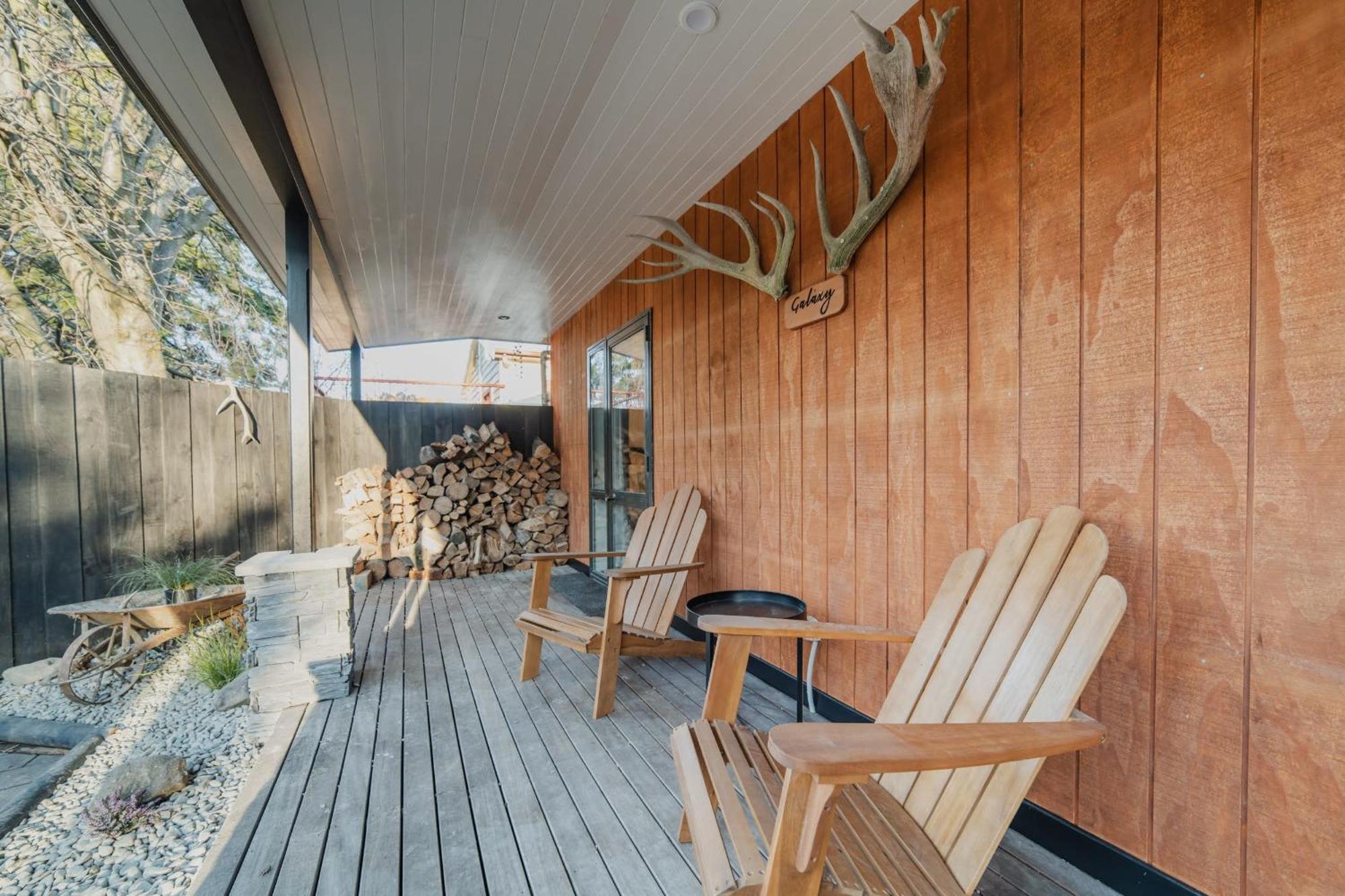 Galaxy 3Br Modern Home With Fireplace Outdoor Spa Lago Tékapo Exterior foto